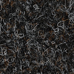 BODENMEISTER Teppichboden „Nadelfilz Bodenbelag Merlin“ Teppiche Meterware Auslegware Nadelvlies, strapazierfähig, Breite 200400 cm Gr. B/L: 200 cm x 1350 cm, 5,2 mm, 1 St., schwarz (schwarz braun) Teppichboden