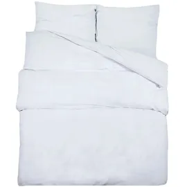 vidaXL Bettwäsche-set Weiß 200x220 cm Leichte Mikrofaser vidaXL