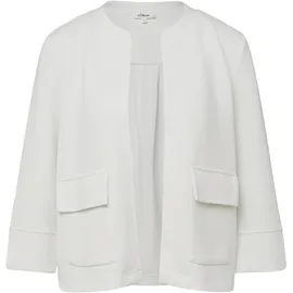 s.Oliver Scuba-Sweatshirt-Jacke weiß, 40