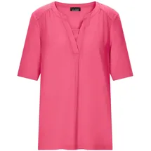 GOLDNER Kurzarmbluse pink 23