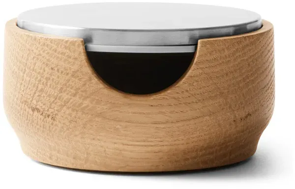 CrushGrind Holz Tischreibe CHAMPAGNE - Eiche - Ø 10 cm