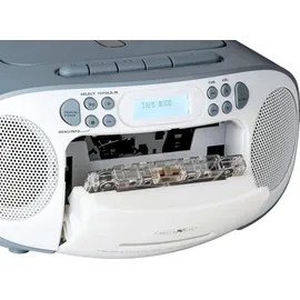 Reflexion RCR2260DAB DAB+, FM DAB AUX, CD, Kassette, USB Weiß, Blau