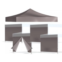 2x2 m Dächer + 4 Seitenwände