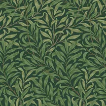 William Morris At Home Willow Bough Vliestapete 0,52 m x 10 m 5 m2 grün 34193
