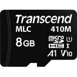 Transcend 410M R95/W20 microSDHC 8GB, UHS-I U1, A1, Class 10 (TS8GUSD410M)