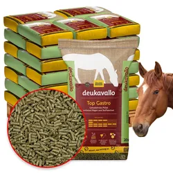 deukavallo Top Gastro 36x20kg - pelletiertes Kraftfutter mit reduziertem Stärke- und Zuckergehalt