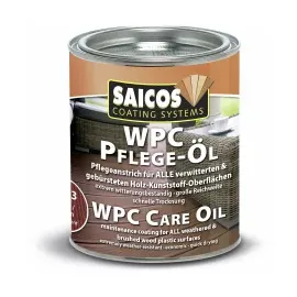 Saicos WPC Pflege 0213 Braun transparent 0,75 l