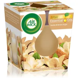 Air Wick Essential Oil Vanilla & Brown Sugar Duftkerze 105 g