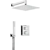 Deante Duschset Unterputz mit Thermostat Chrom BXYZ0EAT