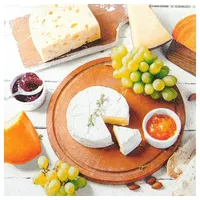 Home fashion Home Fashion®, Fromage, Lunch-Servietten aufgefaltetes Maß 33