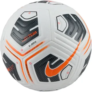 Nike FZ7540-101 NK Academy Team - FA24 Recreational Soccer Ball Unisex White/Black/TOTAL ORANGE Größe 5