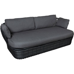 Cane-line Loungesofa Basket Rattan & Geflecht Grau