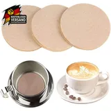 Kaffeefilter Nr 6 für Mokkakanne 100 Stück hochwertiges Filterpapier für Kaffeem