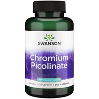 Swanson Chromium Picolinate, 200 Kapseln