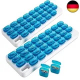 Monatlicher Pillenorganizer - (2er Pack) 31 Tage Pillenorganizer mit großen