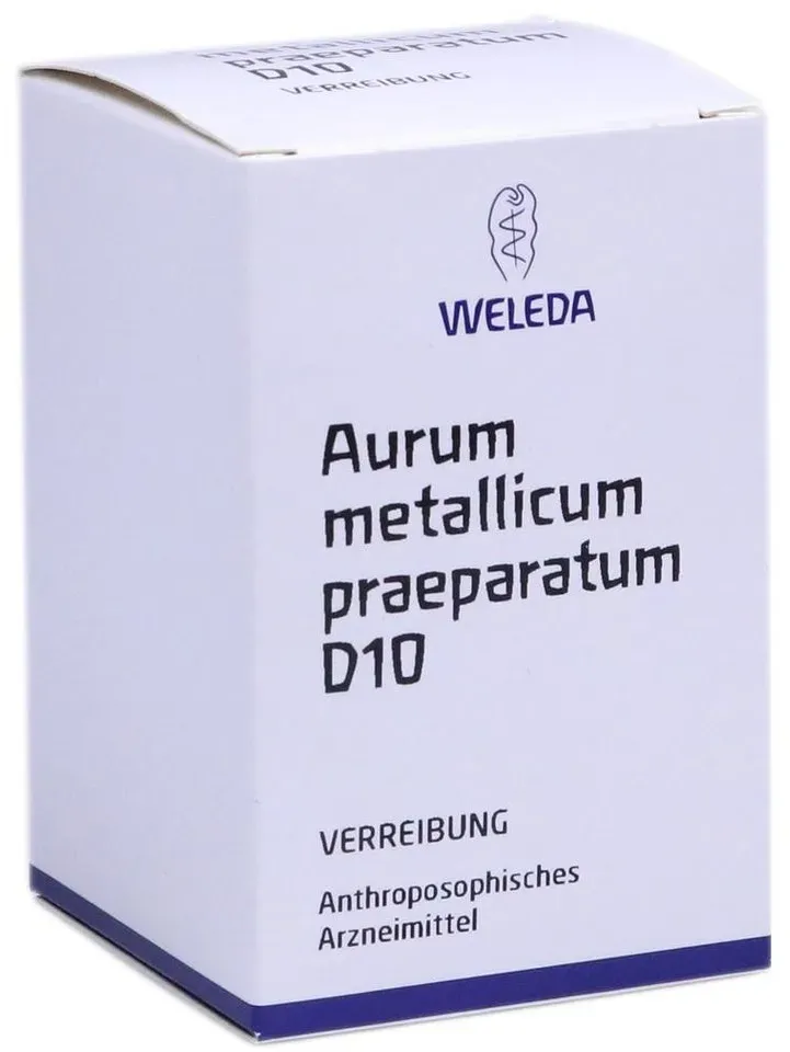 Aurum Metallicum Praeparatum D 10 Tritur 50 g