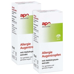 Allergie Augentropfen mit Helichrysumextrakt von apodiscounter