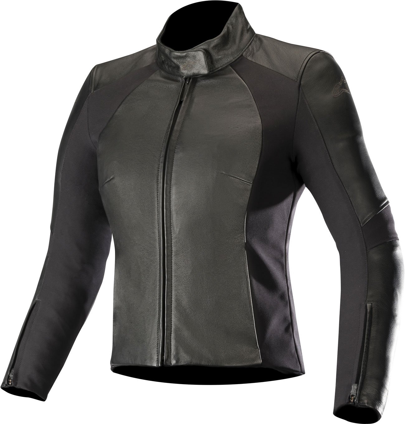 Alpinestars Vika V2, Lederjacke Damen - Schwarz - 40