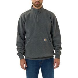 CARHARTT Quarter-Zip Sweatshirt grau, XL