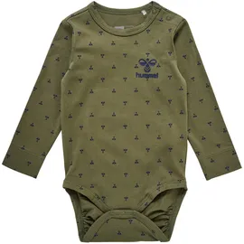 hummel hmlBEESY langarm Baby-Body 6002 | dusty olive 68