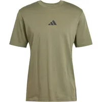 adidas Essentials 3-Streifen Single Jersey Tee - L