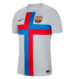 Nike FC Barcelona Trikot Herren Fcb T Shirt, sky Grey/Black, M