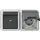 Gira Kombination Wippschalter/Steckdose 16 A 250 V~ Grau 1 St.