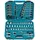 Makita Werkzeugset 120-tlg. im Koffer blau/schwarz