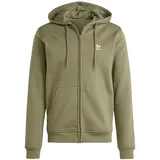 adidas Trefoil Essentials Reißverschlusspullover Olive Strata S