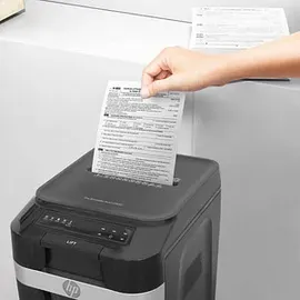 HP Pro Shredder Auto 200CC Schwarz