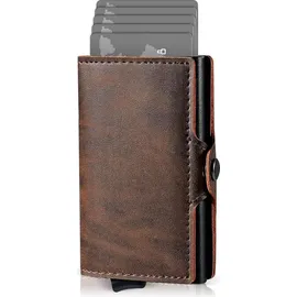 AISIR Slim Wallet Geldbörse braun