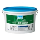 16 x Herbol Wandfarbe Profi DIN-WEISS 12,5l