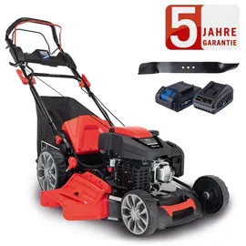SCHEPPACH Benzin Rasenmäher MS225-56E 6PS 7IN1 Schnittbreite 56cm + 2. Messer