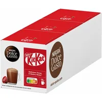 Nescafé Dolce Gusto KitKat 3er Set, Milchgetränk, Kaffeekapsel, 3 x 16 Kapseln