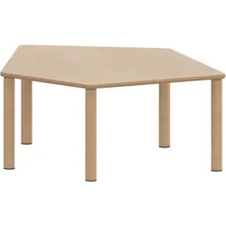 Tisch ZALOTTI mit Schichtstoff-Belag