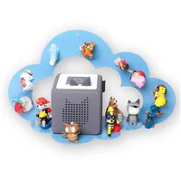 moin minis Kinderregal Wolke 25 Tonie Figuren Stahl blau