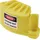 Sygonix SY-6872678 Verriegelung 29mm Yellow