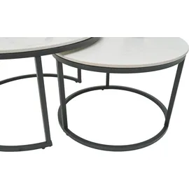 Stolkom Couchtische 2er-Set GINO - Schwarz