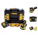 DeWalt DCW 210 D2 Akku Exzenterschleifer Brushless 18V 12.000U/min 125mm + 2x Akkus 2,0 Ah + 1x Schnellladegerät in TSTAK