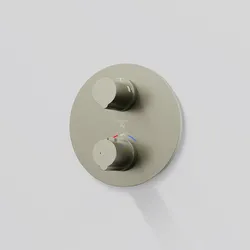 Steinberg Serie 100 Fertigmontageset für Unterputzthermostat mit 2-Wege- Umsteller