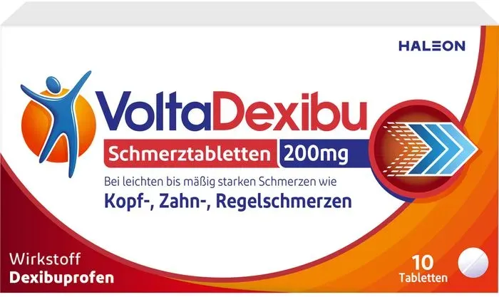 VOLTADEXIBU Schmerztabletten 200 mg Filmtabletten 10 St.