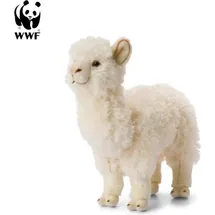 WWF Plüschtier Alpaka 31 cm Weiß