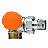 HEIMEIER Imi Heimeier Thermostat-Ventilunterteil Eclipse, Winkeleck/links, Außengewinde G3/4