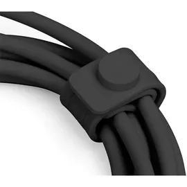 Digitus Lightning Silikon Anschlusskabel, USB-C - Lightning, 2m, schwarz