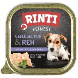 RINTI Feinest Adult Geflügel pur & Reh 22x150 g