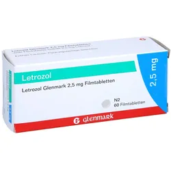 Letrozol Glenmark 2,5 mg Filmtabletten 60 St