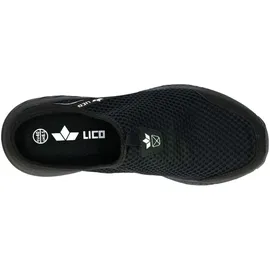 LICO Pantoletten Schwarz 46