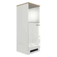 Flex-Well Kühlumbauschrank Lund 60 x 168 x 60 cm Grau