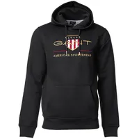 GANT Archive Shield Hoodie - Schwarz XS