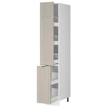 Vicco Apothekerschrank Fame-Line 30 x 206,8 x 58 cm Weiß